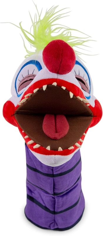 Killer Klowns from Outer Space Baby Klown Offspring 14-Inch Collector Plush Toy Hand Puppet, Large Soft Stuffed Animal | 80s Horror Movie Collectibles