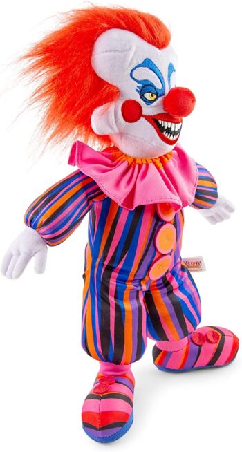 Killer Klowns from Outer Space Rudy 14-Inch Collector Plush Toy, Large Soft Stuffed Animal | 80s Horror Movie Collectibles