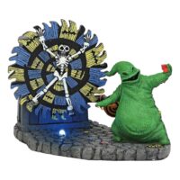 Nightmare Before Christmas Oogie Boogie Takes a Spin Lighted Figurine