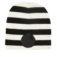 Nightmare Before Christmas Sequin Striped Knit Hat for Adults