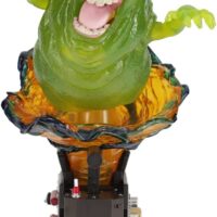 Royal Bobbles Ghostbusters Classic Slimer Bobblescape Bobblehead, Premium PVC Lifelike Figure, Unique Serial Number, Exquisite Detail