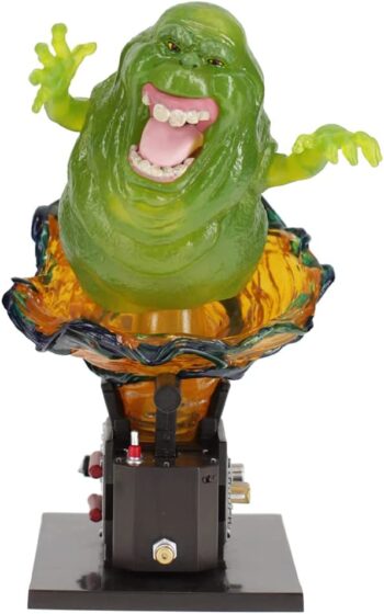 Royal Bobbles Ghostbusters Classic Slimer Bobblescape Bobblehead, Premium PVC Lifelike Figure, Unique Serial Number, Exquisite Detail