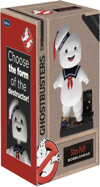 Royal Bobbles Ghostbusters Classic Stay Puft Bobblehead, Premium Polyresin Lifelike Figure, Unique Serial Number, Exquisite Detail