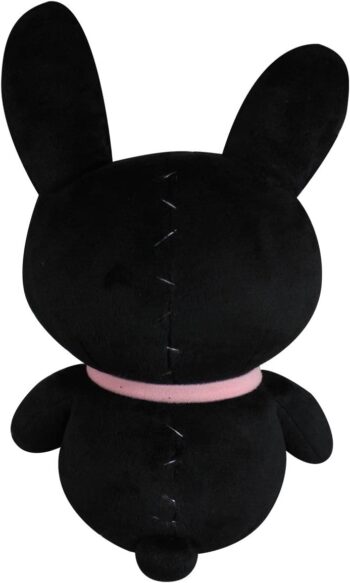 SUMMIT COLLECTION Furrybones Black Bunny Bun Bun Wearing Polka Dotted Pink Tie Plush Doll