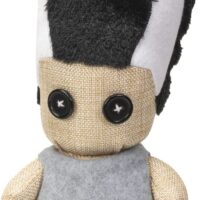 SUMMIT COLLECTION Pinhead Monsters Frankenstein Bride Voodoo Doll Button Eyes Plush Collectible 7.5 Inch Tall Soft Figurine