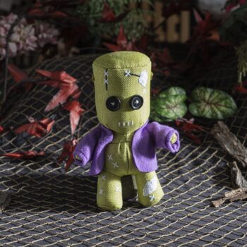 SUMMIT COLLECTION Pinhead Monsters Frankenstein Voodoo Doll Button Eyes Plush Collectible 7.5 Inch Tall Soft Figurine