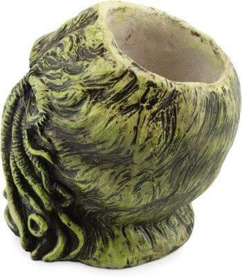 Toy Vault Cthulhu Planter Pot (5-Inch); Mini Monster Resin Planter Inspired by H.P. Lovecraft