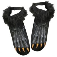 Werewolf Black Shoe Covers