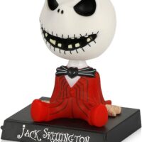 YOU+ Car Ornaments PVC Jack Skeleton Action Figure Shaking Head Doll Dashboard Decoration The Nightmare Before Christmas Jack Toys