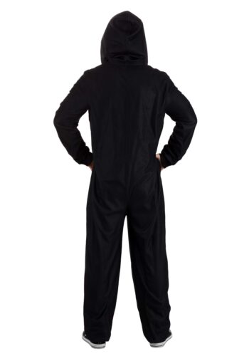 Cozy Skeleton Costume Onesie for Adults