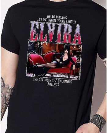 Elvira The Gal With Enormous T Shirt