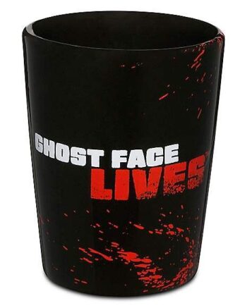 Ghost Face Lives Shot Glass