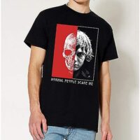 Half Tate Half Skull T Shirt - American Horror Story