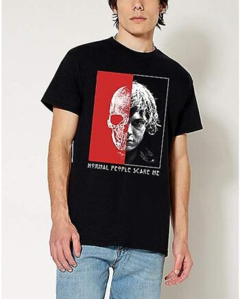 Half Tate Half Skull T Shirt - American Horror Story