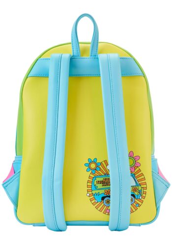 Loungefly Scooby Doo Psychedelic Monster Chase Glow in the Dark Mini Backpack