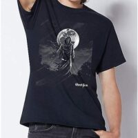 Moon Ghost Face T Shirt