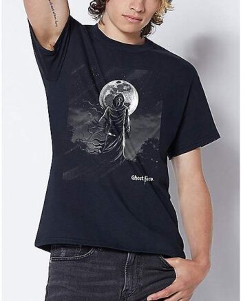 Moon Ghost Face T Shirt