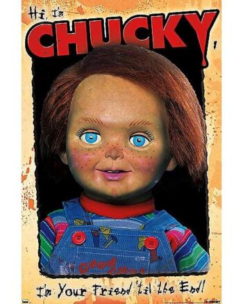 Friend Til the End Child's Play 2 Chucky Poster