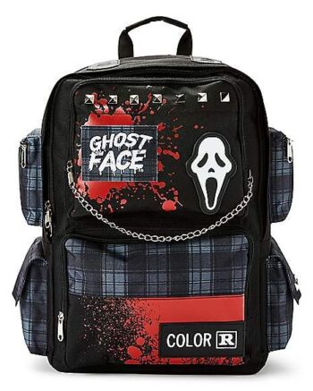 Ghost Face Built-Up Backpack- Scream