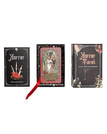 Horror Tarot Deck and Guidebook