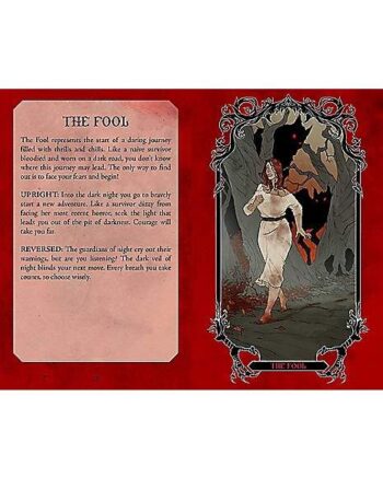 Horror Tarot Deck and Guidebook