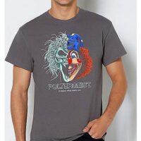 It Knows Split Clown T Shirt - Poltergeist