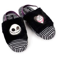 Jack Skellington and Sally Spa Slippers - The Nightmare Before Christmas