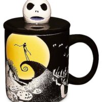 Sculpted Jack Skellington Lid Coffee Mug 18 oz. - The Nightmare Before Christmas