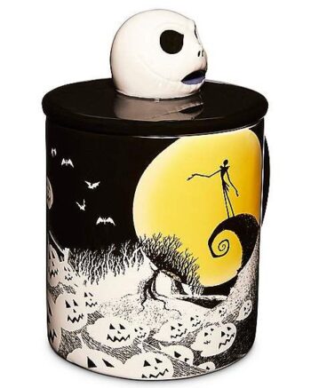 Sculpted Jack Skellington Lid Coffee Mug 18 oz. - The Nightmare Before Christmas