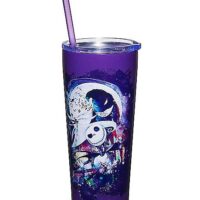 Splatter The Nightmare Before Christmas Cup with Straw - 22 oz.