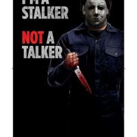 Stalker Not Talker Poster - Halloween