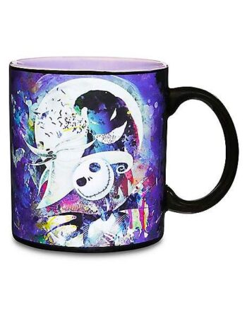 The Nightmare Before Christmas Splatter Paint Mug