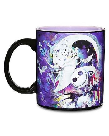 The Nightmare Before Christmas Splatter Paint Mug