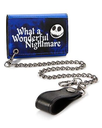 Wonderful Nightmare Chain Wallet - The Nightmare Before Christmas