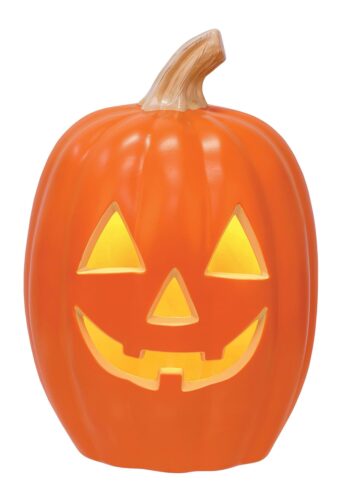 20" Light Up Pumpkin Halloween Decoration