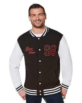 Adult Ghost Face Varsity Jacket