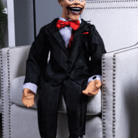 Animated Creepy Ventriloquist Dummy Decoration