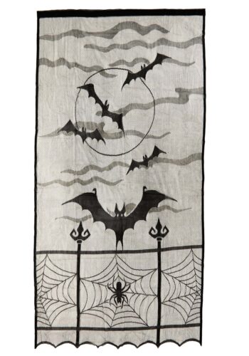 Eerie Bat Entryway Door Curtain Decoration