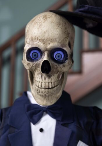 Gentleman Skeleton Animatronic Halloween Decoration