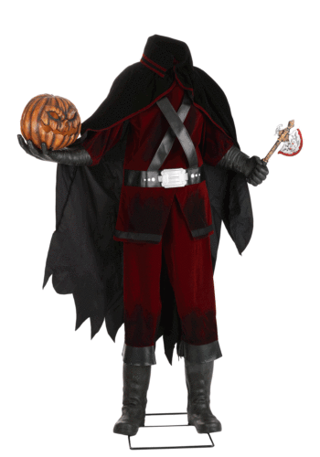 Headless Horseman Animatronic Halloween Decoration