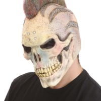 Hot Rod Skeleton Biker Mask for Adults