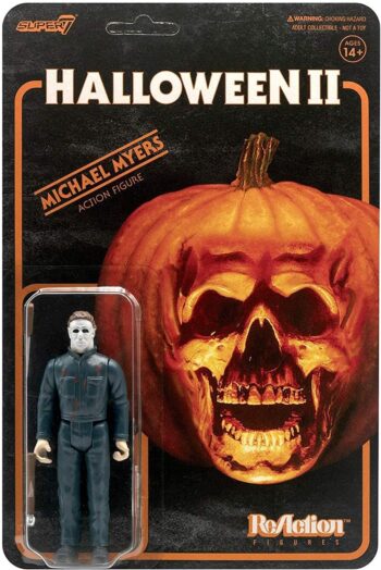 SUPER7 Halloween II Michael Myers Reaction Figure, Multicolor, us one-Size