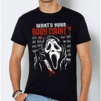 What's Your Body Count T Shirt - Ghost Face