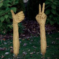 18.5" Zombie Arm Lawn Stakes Halloween Decoration