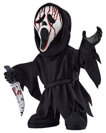 10 Inch Ghost Face Side Stepper Decoration