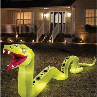 20 Ft. Light-Up Snake Inflatable Decoration