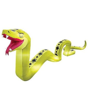 20 Ft. Light-Up Snake Inflatable Decoration