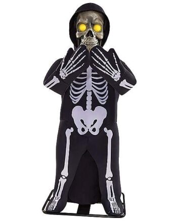 3 Ft Lil Skelly Bones Animatronic