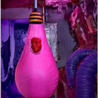 6 Ft Cotton Candy Cocoon Static Hanging Prop - Killer Klowns from Outer Space