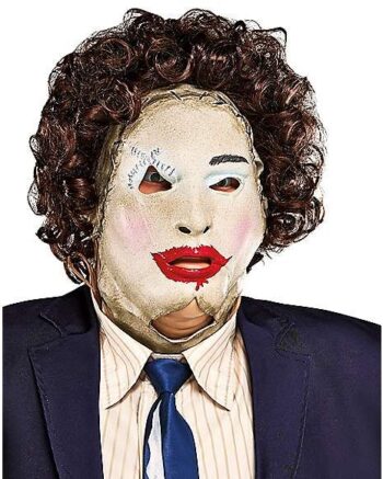 6 Ft Leatherface: Pretty Woman Mask Animatronic - The Texas Chainsaw Massacre